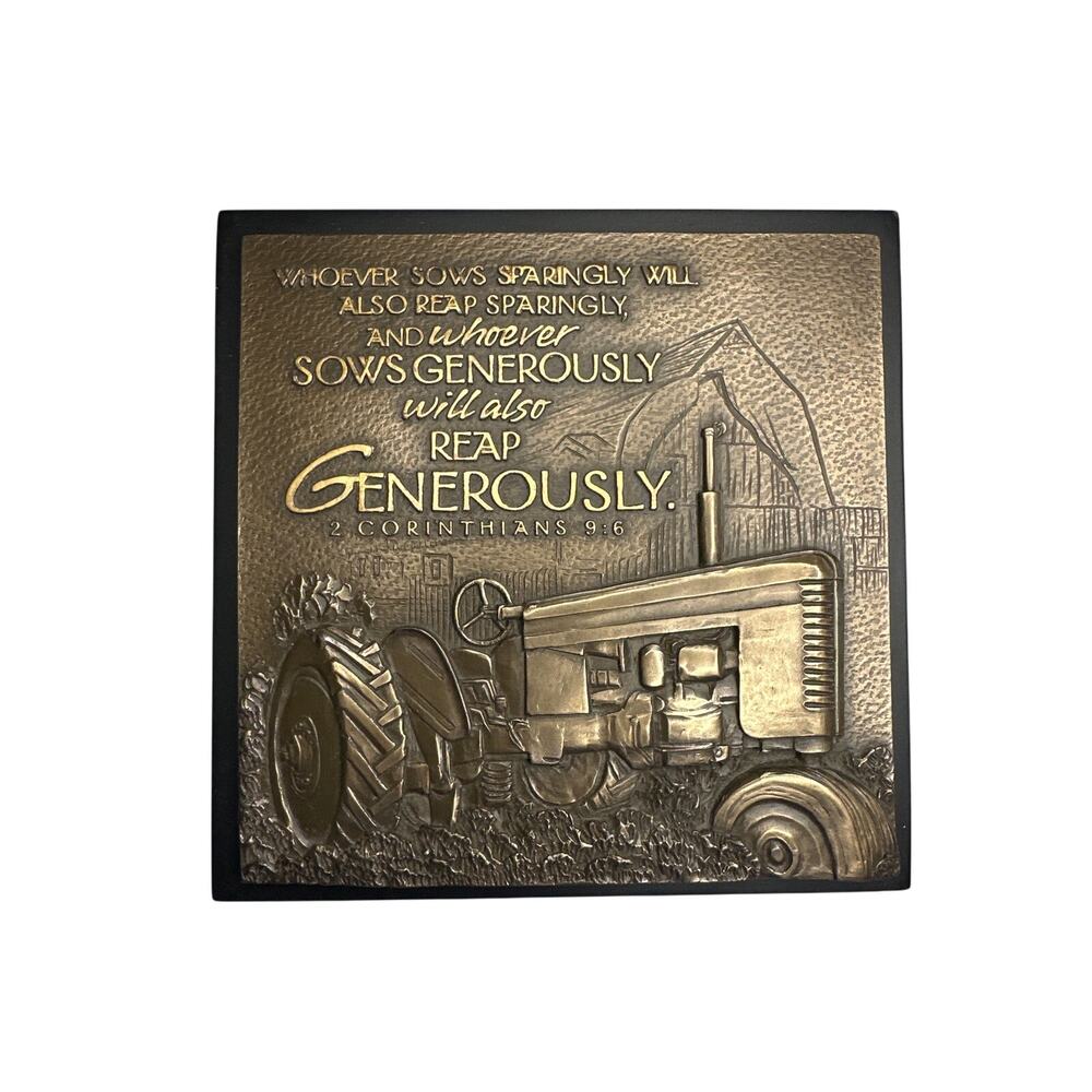 Lighthouse Christian Tractor Whoever Sows Sparingly 2 Corinthians Stand